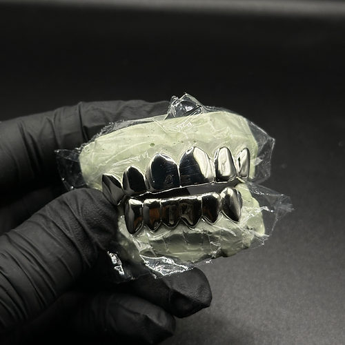 6 Set Plain Gold Grill