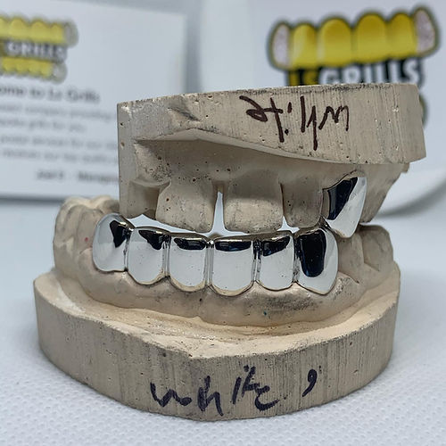 6 Set Plain Gold Grill
