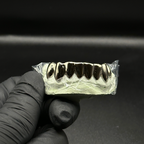 8 Set Plain Gold Grill